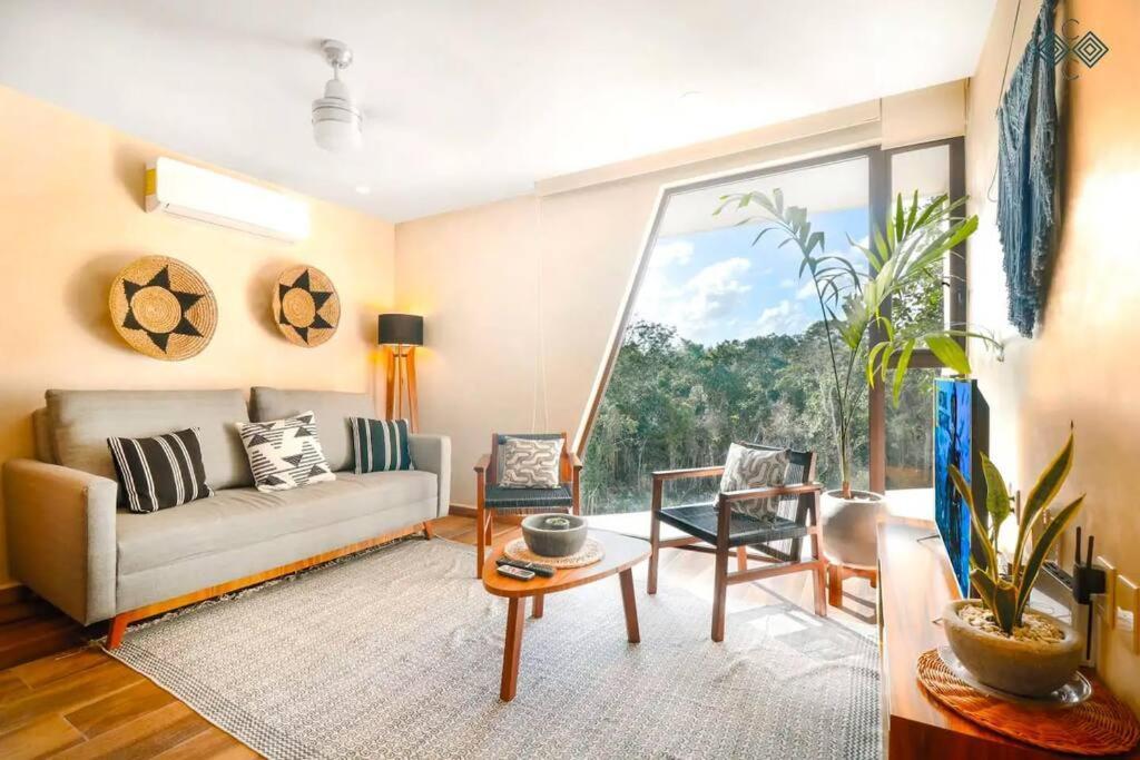 Stylish Jungle Penthouse & Private Rooftop Pool Appartamento Tulum