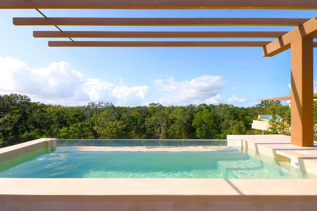 Stylish Jungle Penthouse & Private Rooftop Pool * Tulum